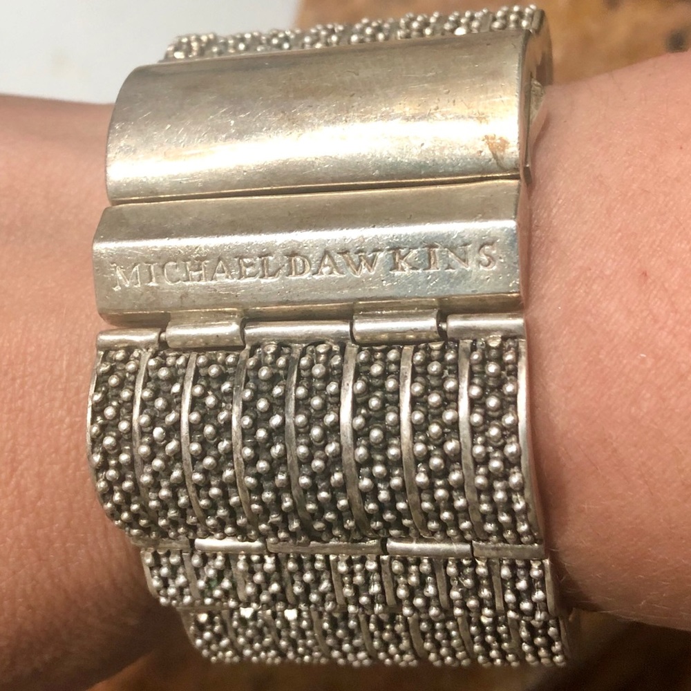 Rare Michael Dawkins Sterling Silver Bracelet
